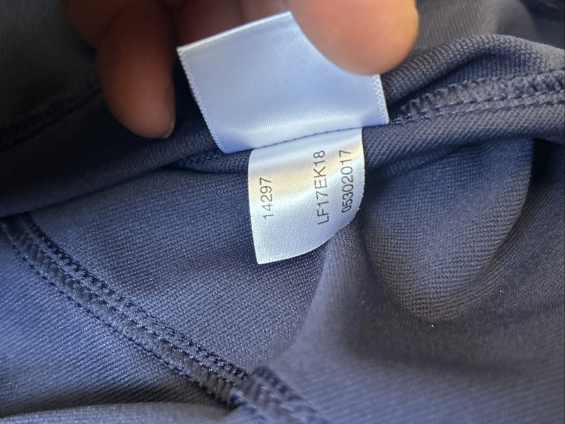 Peter Millar Apple Performance Stretch Quarter Zip Golf Pullover Women’s Large? gallery