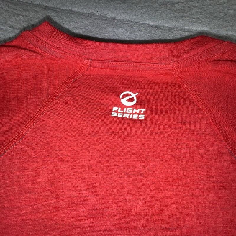 The North Face Flight Series Shirt Men Long Sleeve Performance Red M Flash Dry gallery