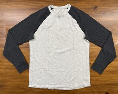Lululemon Performance Training Raglan L/S Shirt Men’s Large Gray Heather