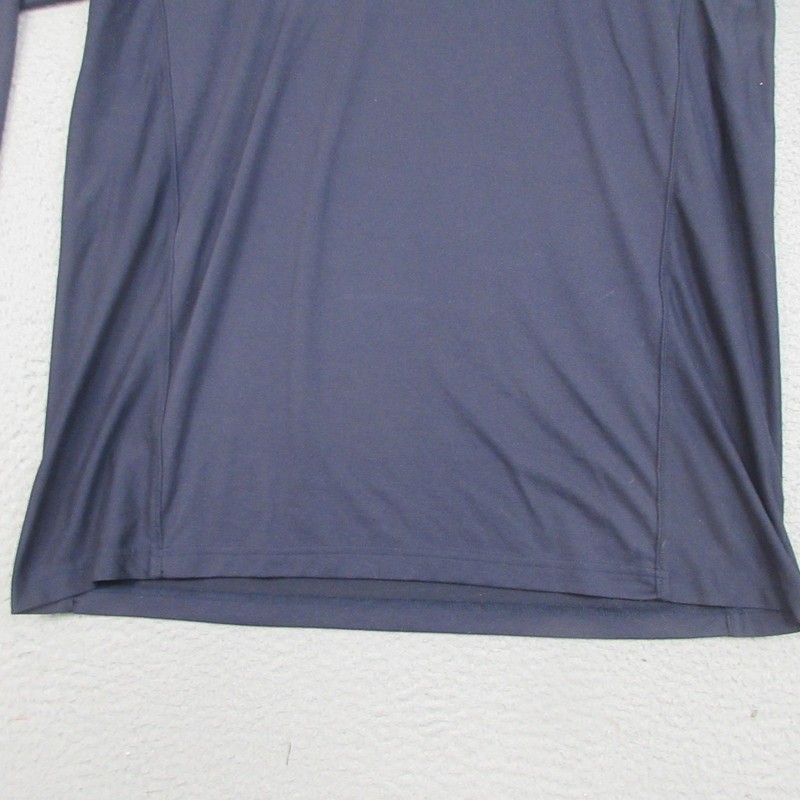 Zero Restriction T400 Mock Pullover Shirt Mens XL Blue Golf Stretch Performance gallery