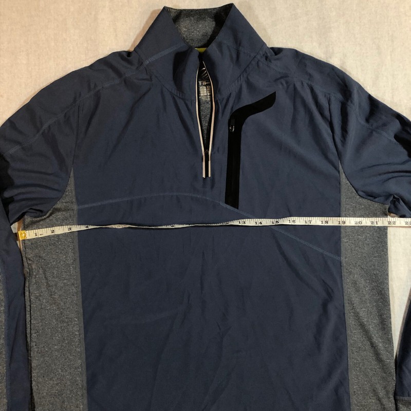 Mondetta Running Pullover Mens M Long Sleeve Athletic Lightweight Stretch MPG gallery