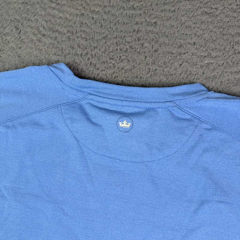 Peter Millar Crown Sport Cradle Performance Crewneck Sweatshirt Mens XL Blue gallery