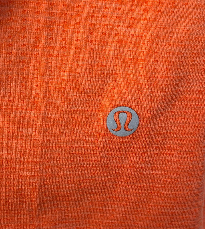 Lululemon Mens XXL Metal Vent Tech Short Sleeve Performance Shirt Orange Gym gallery