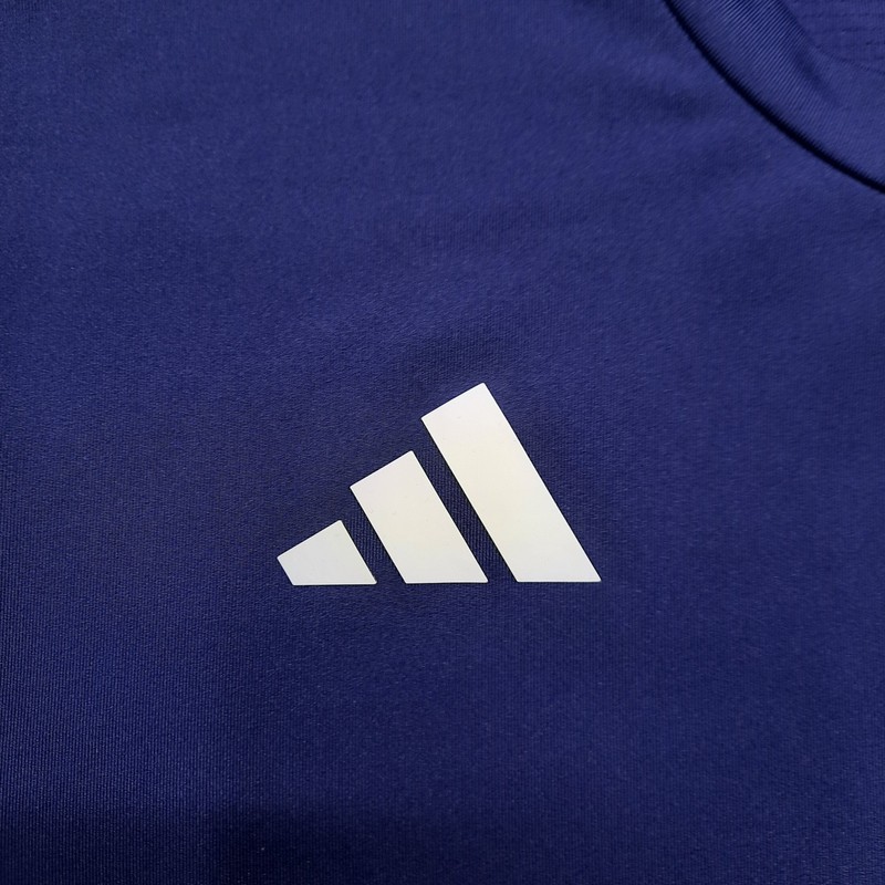 Adidas Fielder's Choice 3/4 Sleeve Shirt Men's Medium Purple Baseball IS9753 gallery