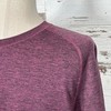 LULULEMON Metal Vent Tech Short Sleeve 2.0 Red Dust / Arctic Plum Sz M EUC gallery