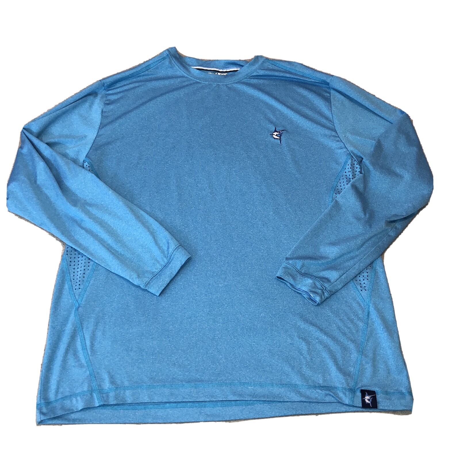 WHITE WATER Technoflex Long Sleeve Performance Shirt with UV50 Sun Protect Sz XL gallery