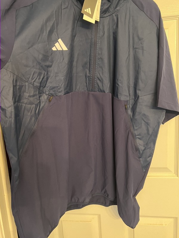 Adidas Men’s 1/4 Zip Pullover 2XL Navy Blue New w/ Tags $60 MSRP gallery