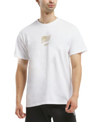 Reebok Men Medal State of Mind Graphic Regular Fit T-Shirt White Size M