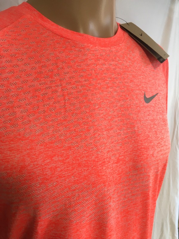 New NIKE RUNNING Stride Men's Dri-FIT ADV Short-Sleeve Size XL Shirt HV5203-635 gallery