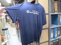 2-New Navy Play Like A Champion Double Dry Shirt- Adult Size 2XL