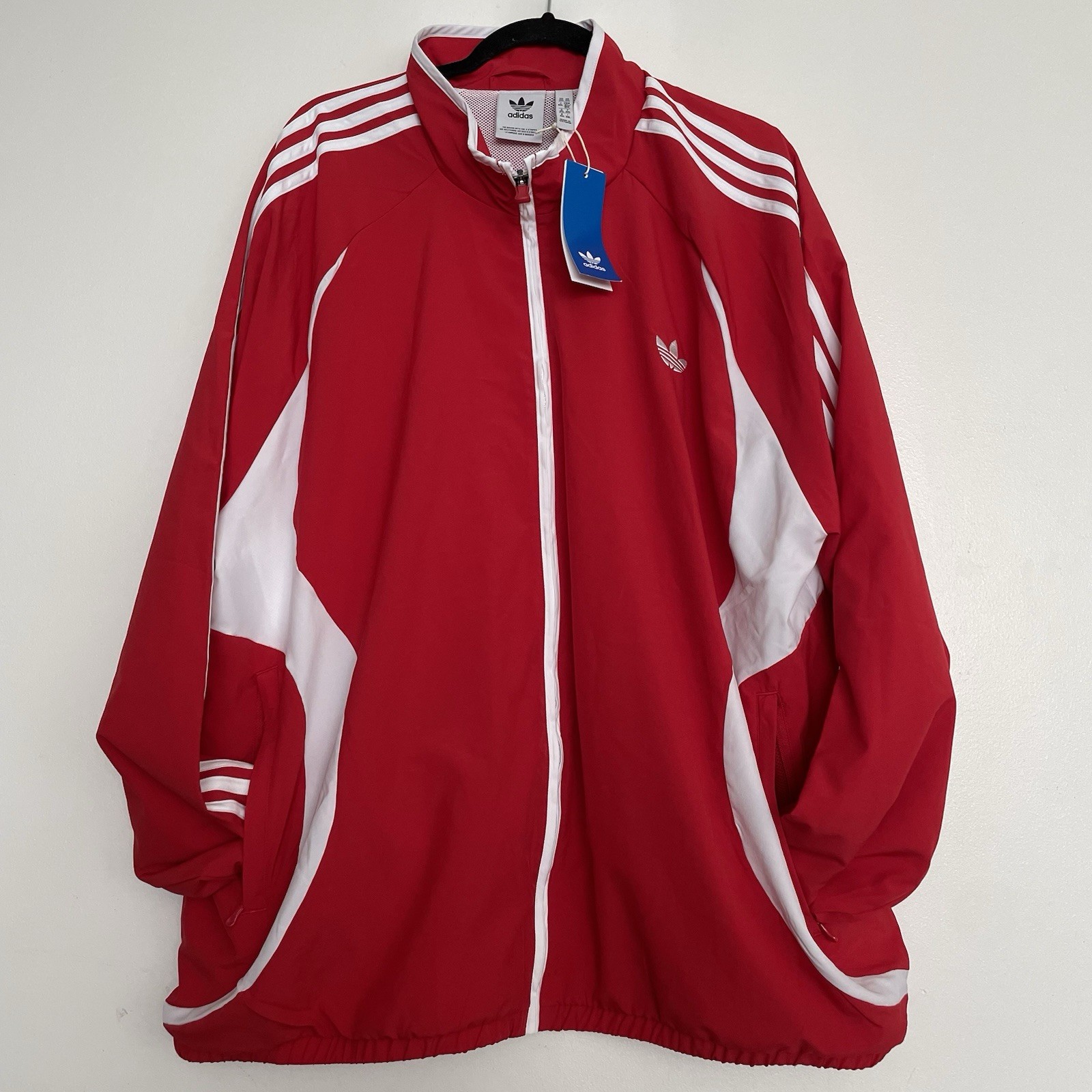 Men’s Adidas Adicolor Teamgeist Track Top Red Size 2XL gallery