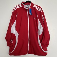 Men’s Adidas Adicolor Teamgeist Track Top Red Size 2XL