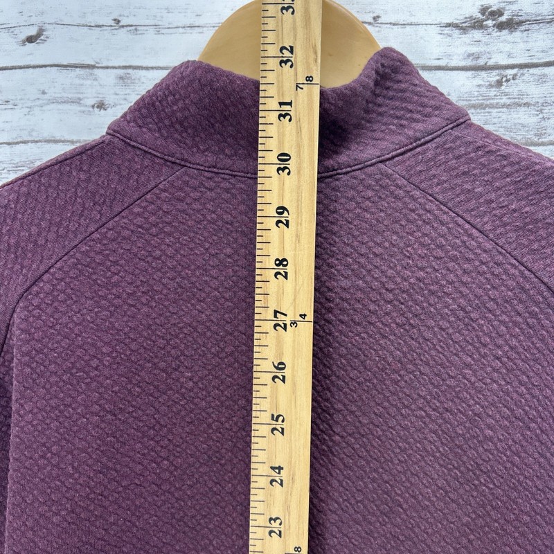 Lululemon At Ease 1/2 Zip Pullover Textured Double Knit Burgundy Men's XL gallery