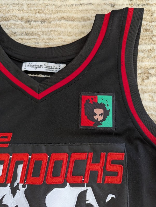 Headgear Classics The Boondocks Cartoon Network Adult Swim Jersey Size Large gallery