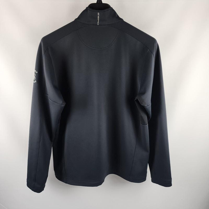 Zero Restriction Shirt Mens Large Black Tour Series Z500 1/4 Zip Pullover gallery