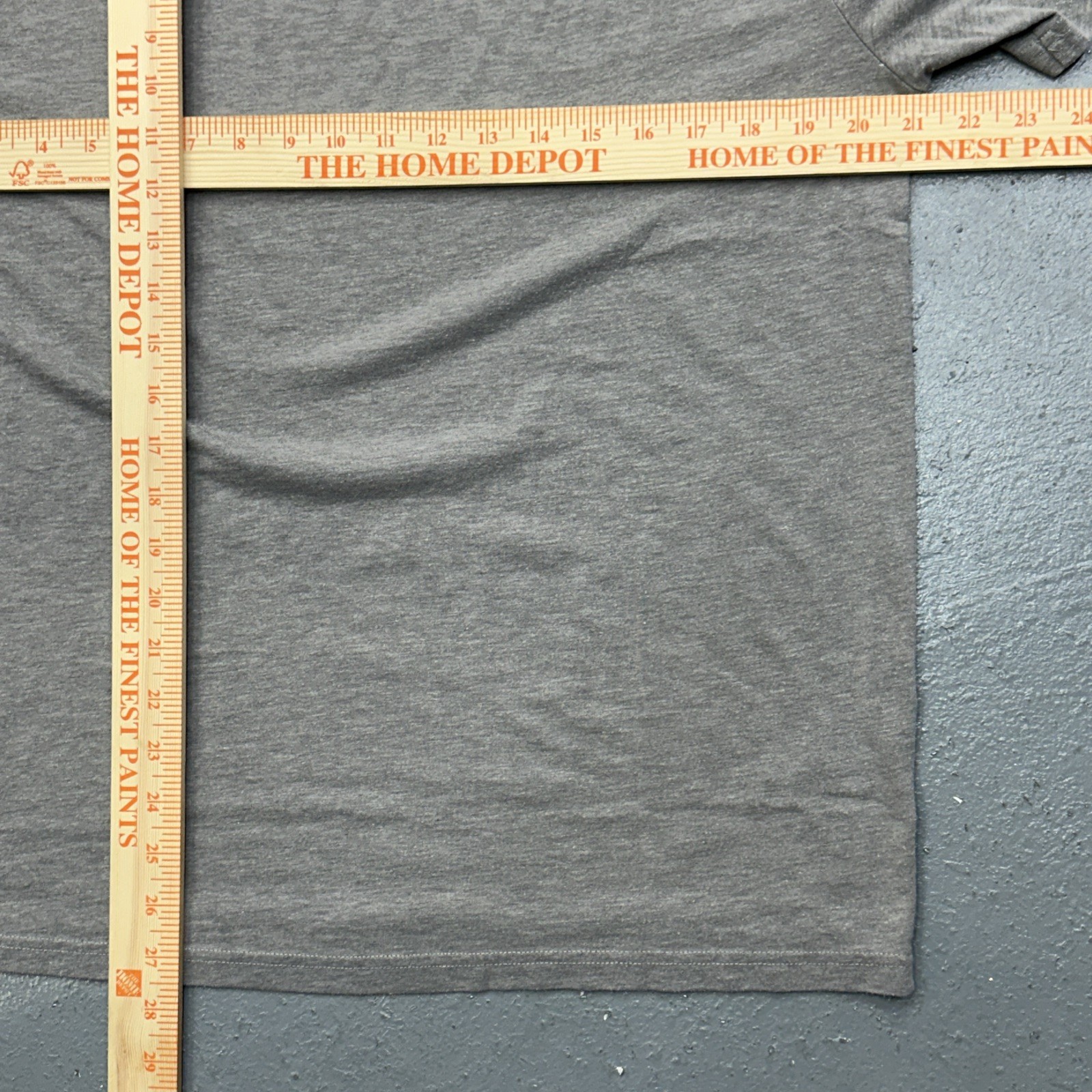 MUNICIPAL Origin T Shirt Mens Medium Super Tri Blend Gray Arch Short Sleeve gallery