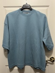 Nike Sportswear Tech Fleece Oversized Turquoise Sweatshirt Men’s Sz M FZ7581-464