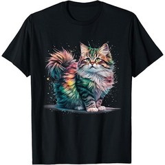 NEW Exotic Shorthair Cat Artwork Painting UNISEX T-SHIRT SIZE S-2XL