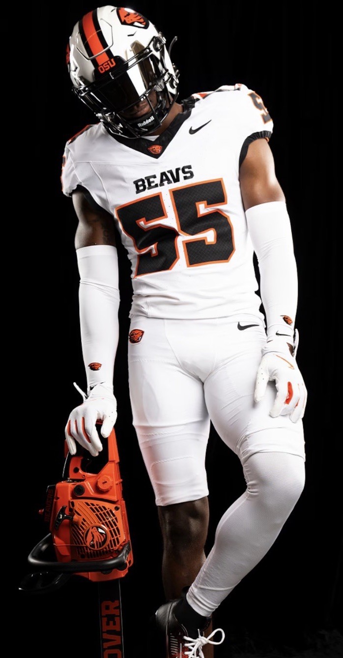 Nike Pro Dri-Fit Oregon State Beavers Team Issue PE Football Arm Sleeves L/XL gallery