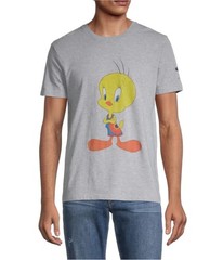 Elevenparis Mens Space Jam Tweety Graphic T-Shirt