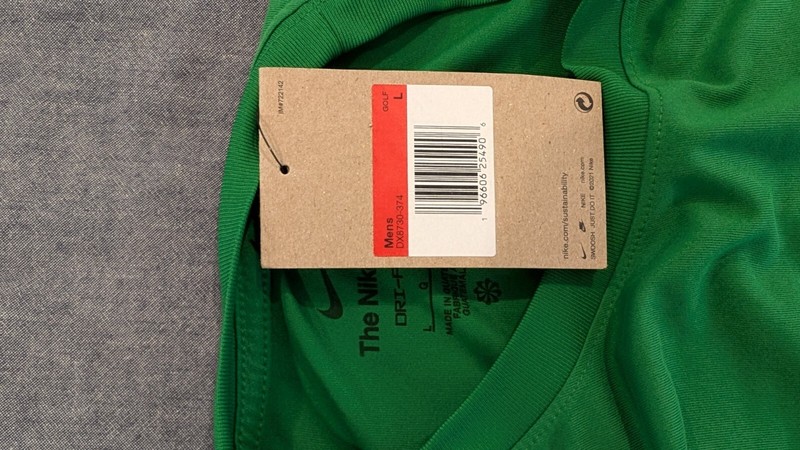 Nike Dri-Fit Men's T-Shirt Apple Green Large - DAV - Alpine - Climbing gallery