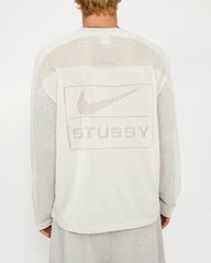 STÜSSY & NIKE Long Sleeve Jersey Light Bone Men’s Size Large Stussy 2024 Release