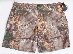 Under Armour Hydro Armour UA Fish Hunter Realtree Camo Fishing Shorts Men’s NWT