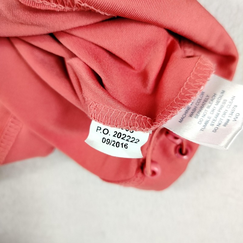 Vineyard Vines Pullover Mens Large Coral Pink Performance Half Zip Long Sleeve gallery