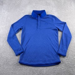 Under Armour Sweater Mens Small Blue Golf Storm Snap Pullover Coldgear Golfing
