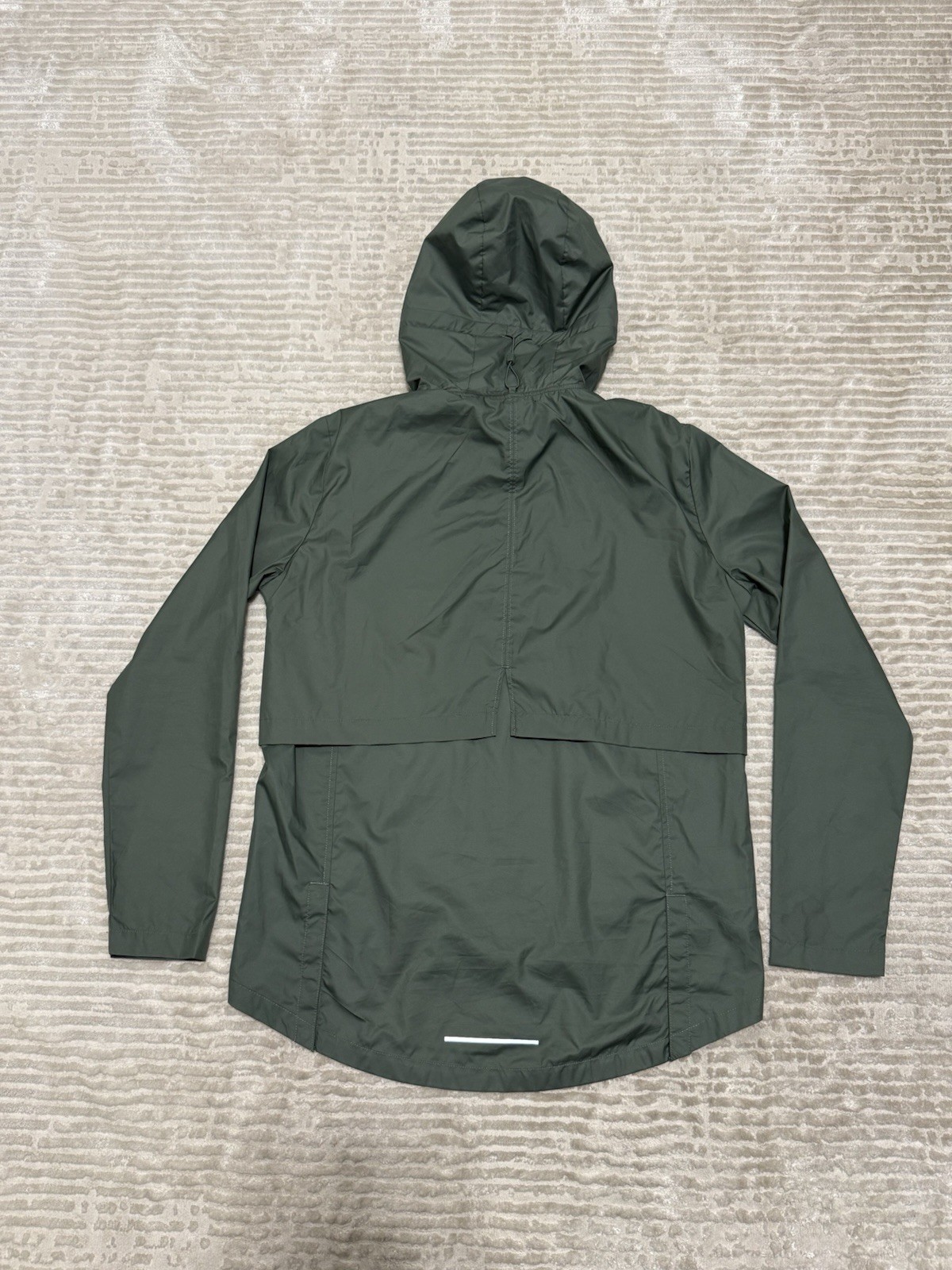 Nike Repel Running Hoodie Zip Up Jacket Green - Medium gallery