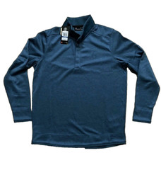 Under Armour Golf Storm Sweater Fleece Snap Mock Blue 1329832-414 Men Sz XL NEW