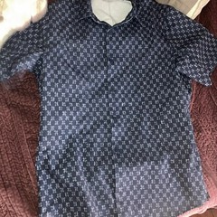 Lululemon Shirt Men Small Airing Easy Grid Short Sleeve Button Up Ventlight Mesh