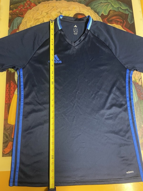 Adidas Condivo 16 Jersey Men’s Size Large Navy Short Sleeve Soccer Top gallery