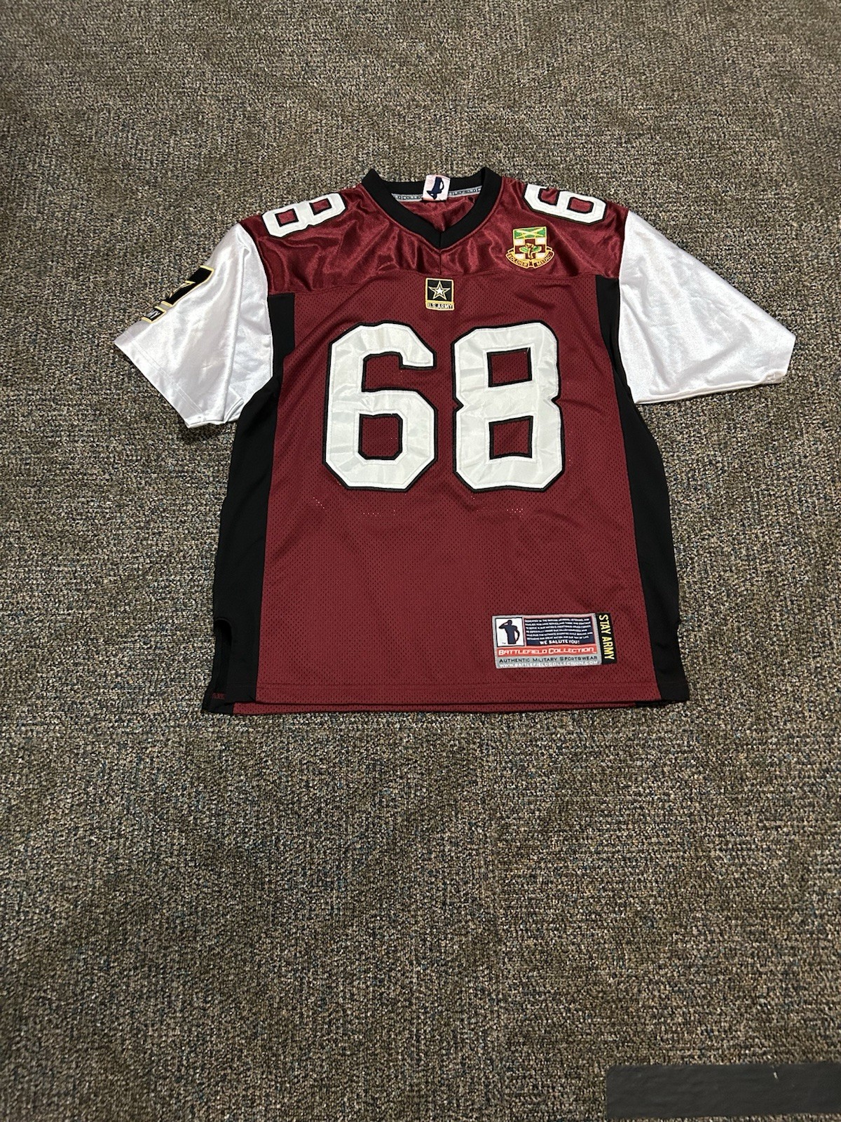 Vintage 90s Battlefield Collection Authentic Military Sportswear Jersey gallery