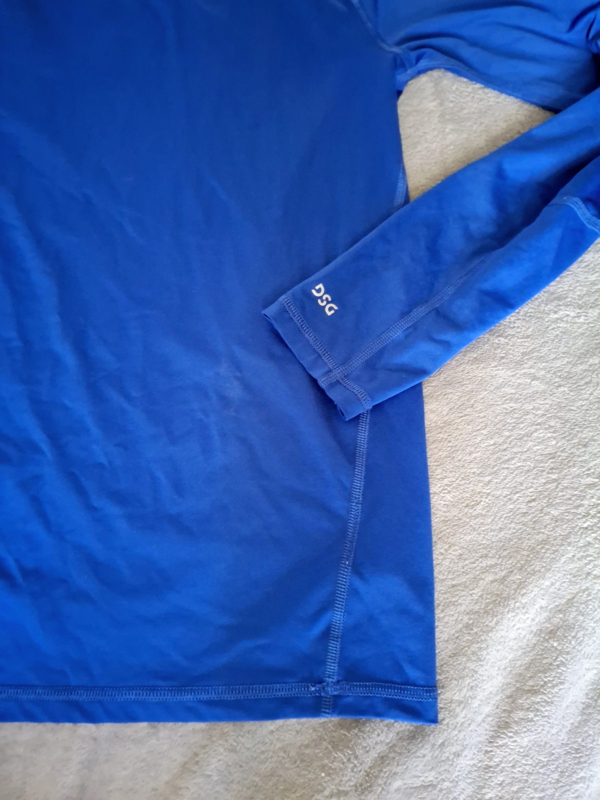 DSG (Dicks Sporting Goods) Royal Blue Compression Shirt Size Small gallery