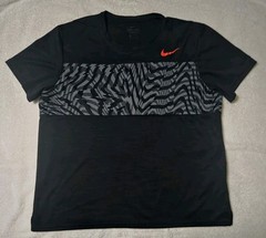 🔶NIKE DRI-FIT MILER GYM JOGGING RUNNING TRAINING T-SHIRT MENS 2XL DJO290-010