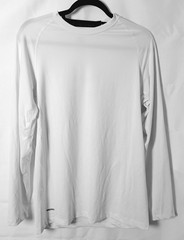 Starter Dri-Star Long Sleeve Shirt Mens L Arctic White Base Layer Gym Athleisure