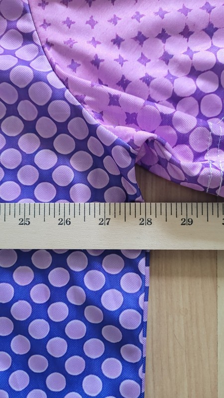 NWOT Ombre Performance Polo Golf Shirt 3XL XXXL Gradient Blue, Purple, Pink NEW gallery