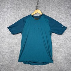 Nike Tech Pack Hybrid Running Shirt Mens Small S Blue Stretch CJ5731-347