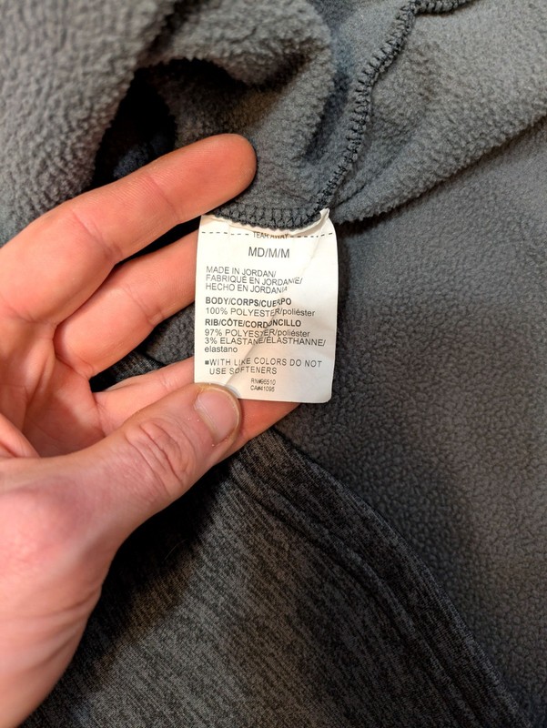 Under Armour Pullover - Men's M - Gray and Orange Quarter Zip Sweatshirt Jacket gallery