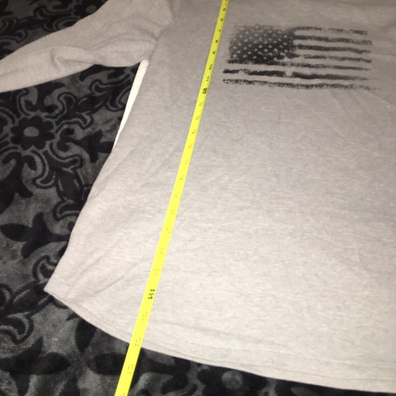 True Craft Thermal Flag Graphic Long-Sleeve Tee Men's Large Mountains Hiking gallery