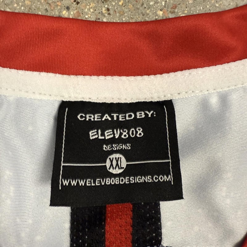 NWOT Elev808 Classics Embroidered National Team USA 1994 Soccer Jersey 2XL Rare gallery