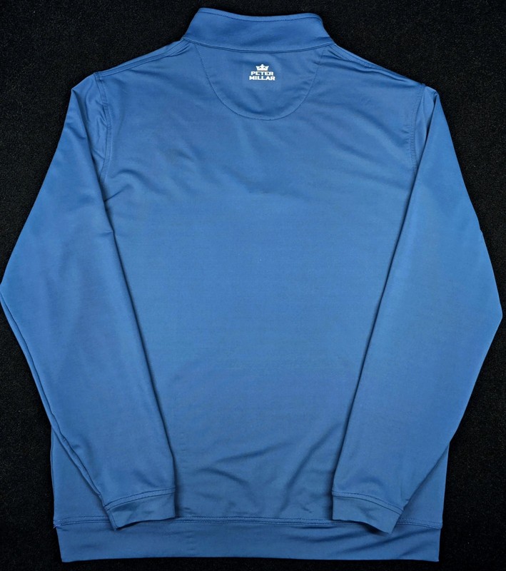 Peter Millar Crown Sport Perth Performance Quarter-Zip Mens L •ARIZONA• Logo gallery