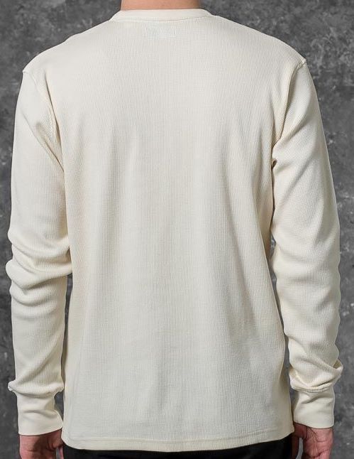 Undefeated Mens UNDFTD Thermal Sweater Off White XL NWOT November Delta gallery