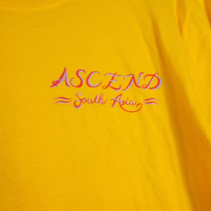 Nike Shirt Ascend South Asia 2021 Diwali Graphic Tee Rare Mens S Small Yellow gallery