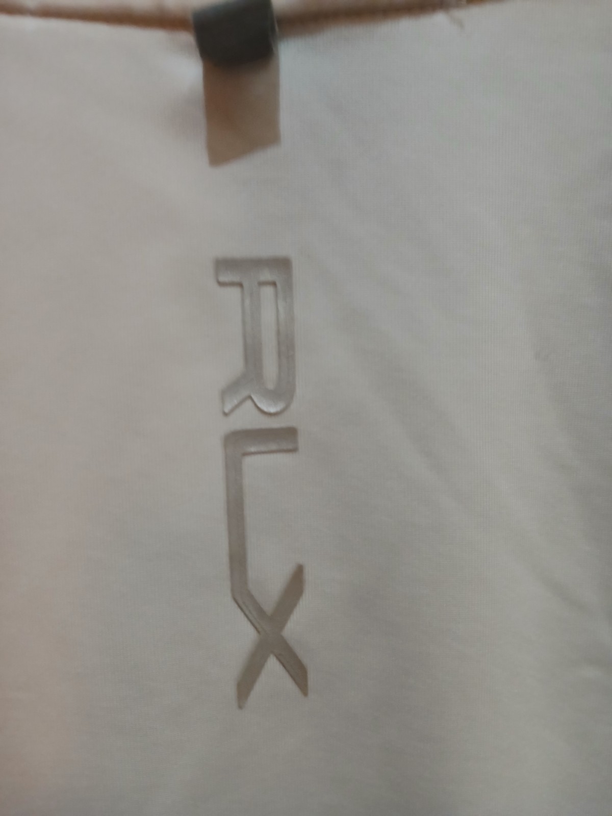 RLX Ralph Lauren Quarter Zip Pullover Mens Size M White Performance Golf Shirt gallery