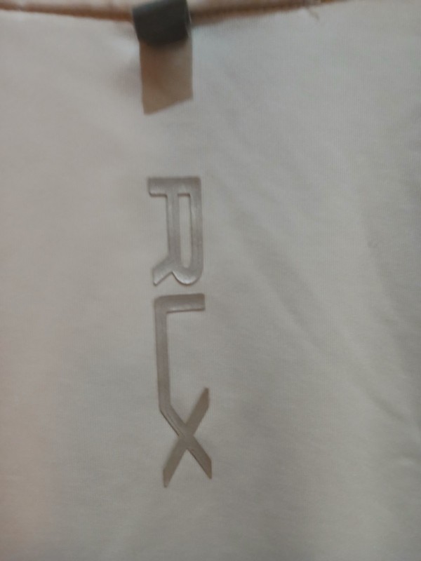 RLX Ralph Lauren Quarter Zip Pullover Mens Size M White Performance Golf Shirt gallery