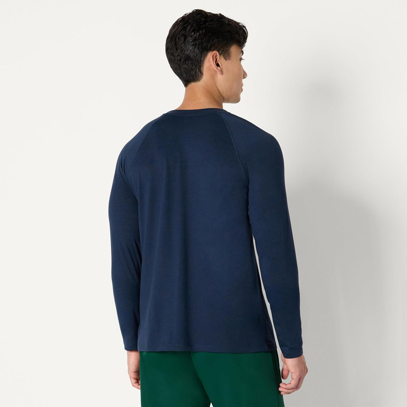 Men'S Athletic Soft Performance Lightweight Long Sleeve Gym Workout Shirt gallery