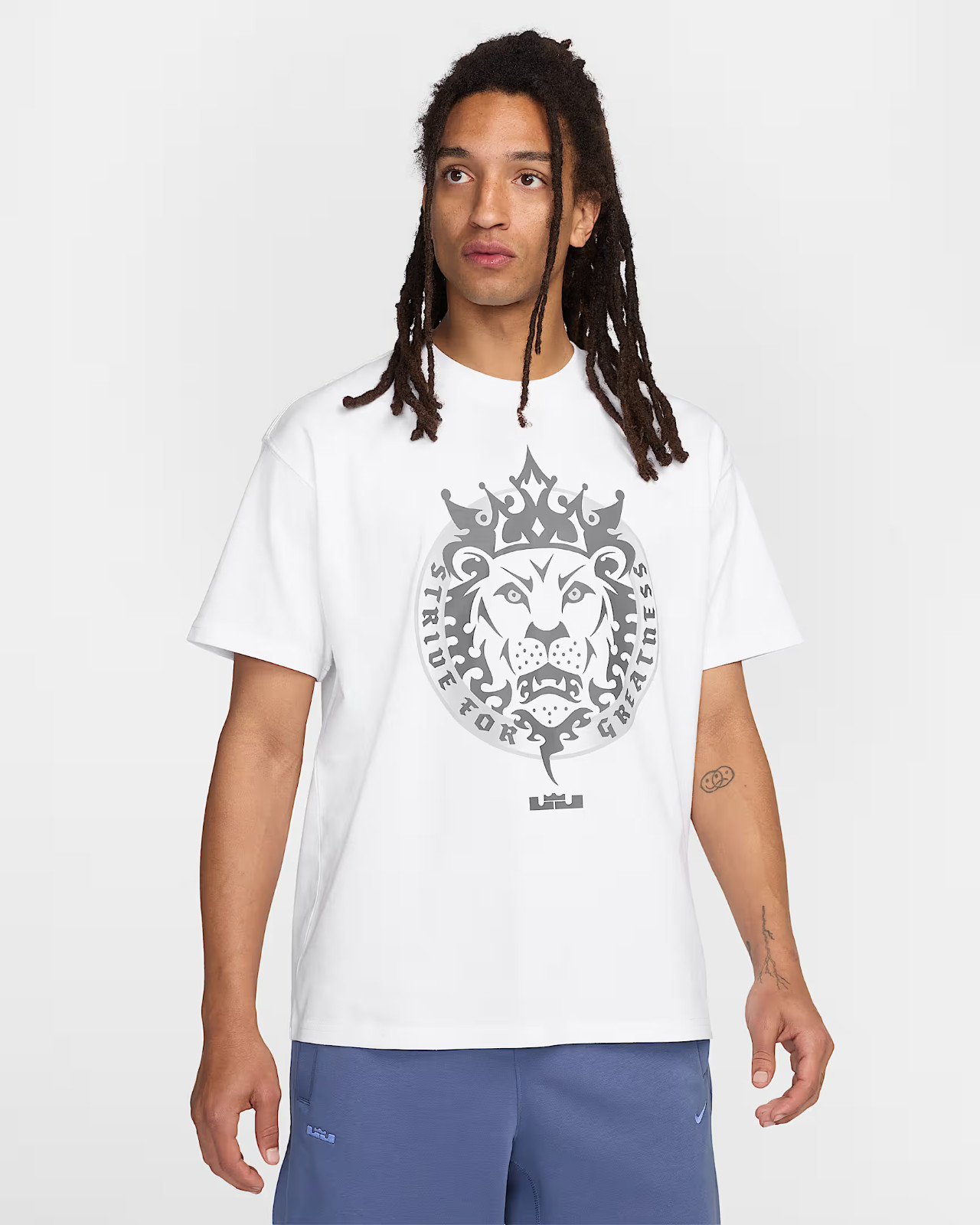 Nike Men's Lebron James Max90 Heavyweight Cotton Basketball T Shirt XL $50 gallery