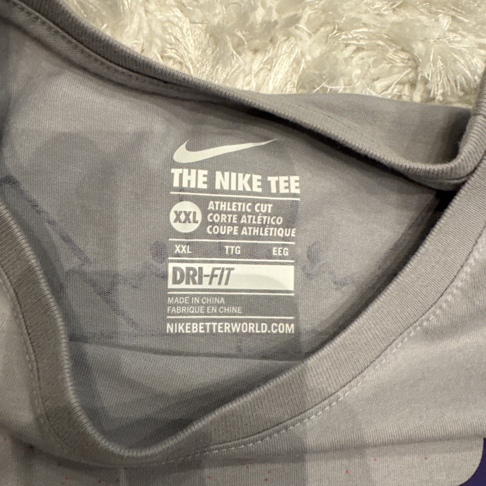 Nike Dri fit Kevin Durant KD Tshirt Men’s Size XXL Multi Color Gray gallery
